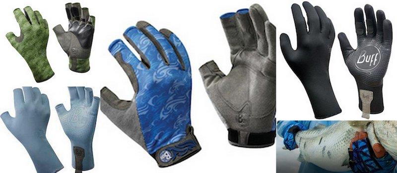 Buff® has 4 different type of fishing gloves. Angler, Water, MXS and Fighting Work