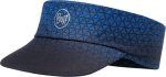 Studio photo of the Pack Run Visor design "Equilateral Cape Blue". Source: buff.eu