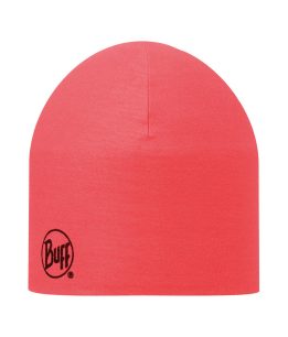 A studio photo of the 203069 Pro Thermal Hat "Red Fluor". Source: buff.eu