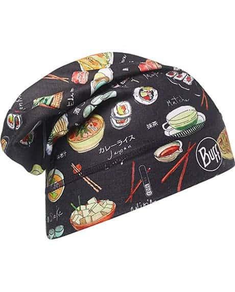 Studio photo of the Buff® Chef's Collection Hat design "Japonice". Source: buff.eu