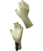A Studio image of the Water Glove Design "Light Sage". It shows the palm and back side as a montage. Source: buff.eu