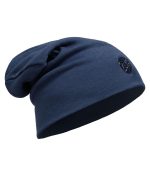 Studio photo of the Buff® Heavyweight Wool Loose Hat Design "Denim". Source: buff.eu