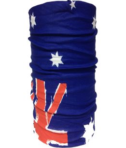 Studio photo of the Original BUFF® Design "Australia Flag".