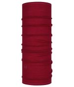Studio photo of the BUFF® Lightweight Merino Wool Multifunctional Headwear Design “Barn Multi Stripes”. Source: buff.eu