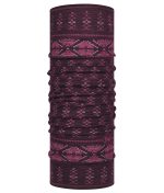 Studio photo of the BUFF® Merino Lightweight Design ”Frieze Deep Purple”. Source: buff.eu