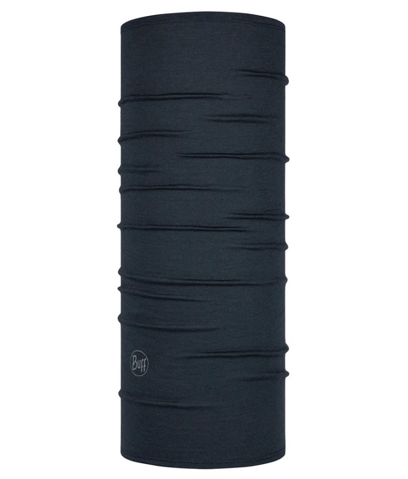 Studio photo of the BUFF® Safety Merino Wool Design ”Solid Navy”. Source: buff.eu