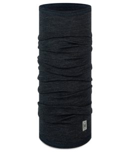 Studio photo of the BUFF® Merino Lightweight Multifunctional Headwear Tube Design ”Solid Night Blue”. Source: buff.eu