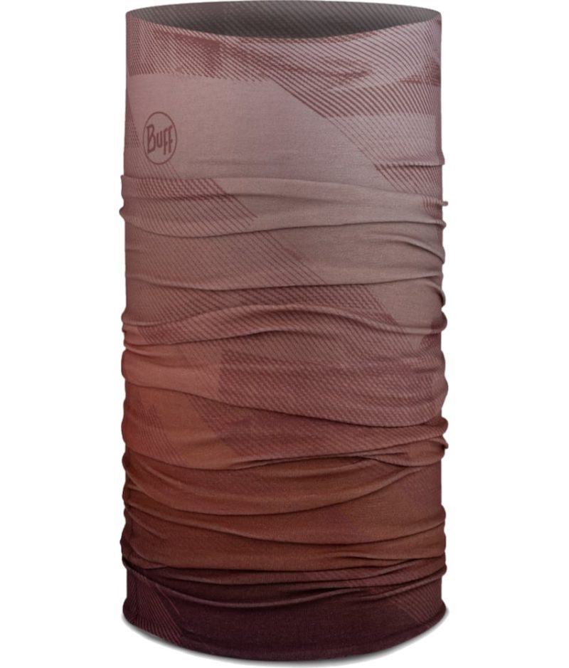 Studio photo of the BUFF® Original Ecostretch Design ”Koury Cinnamon”. Source: buff.eu